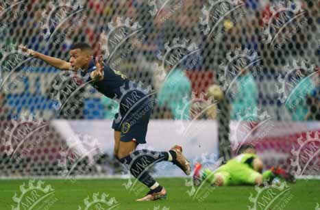 Qatar, 8 de diciembre de 2022 - Kylian Mbappé, Argentina VS Francia, Foto Erik Estrella